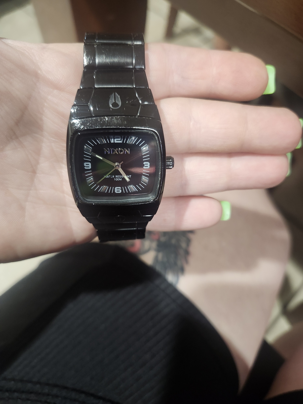 Nixon "The Manual" All-Black Quartz Watch – "Show Don't Tell" Series